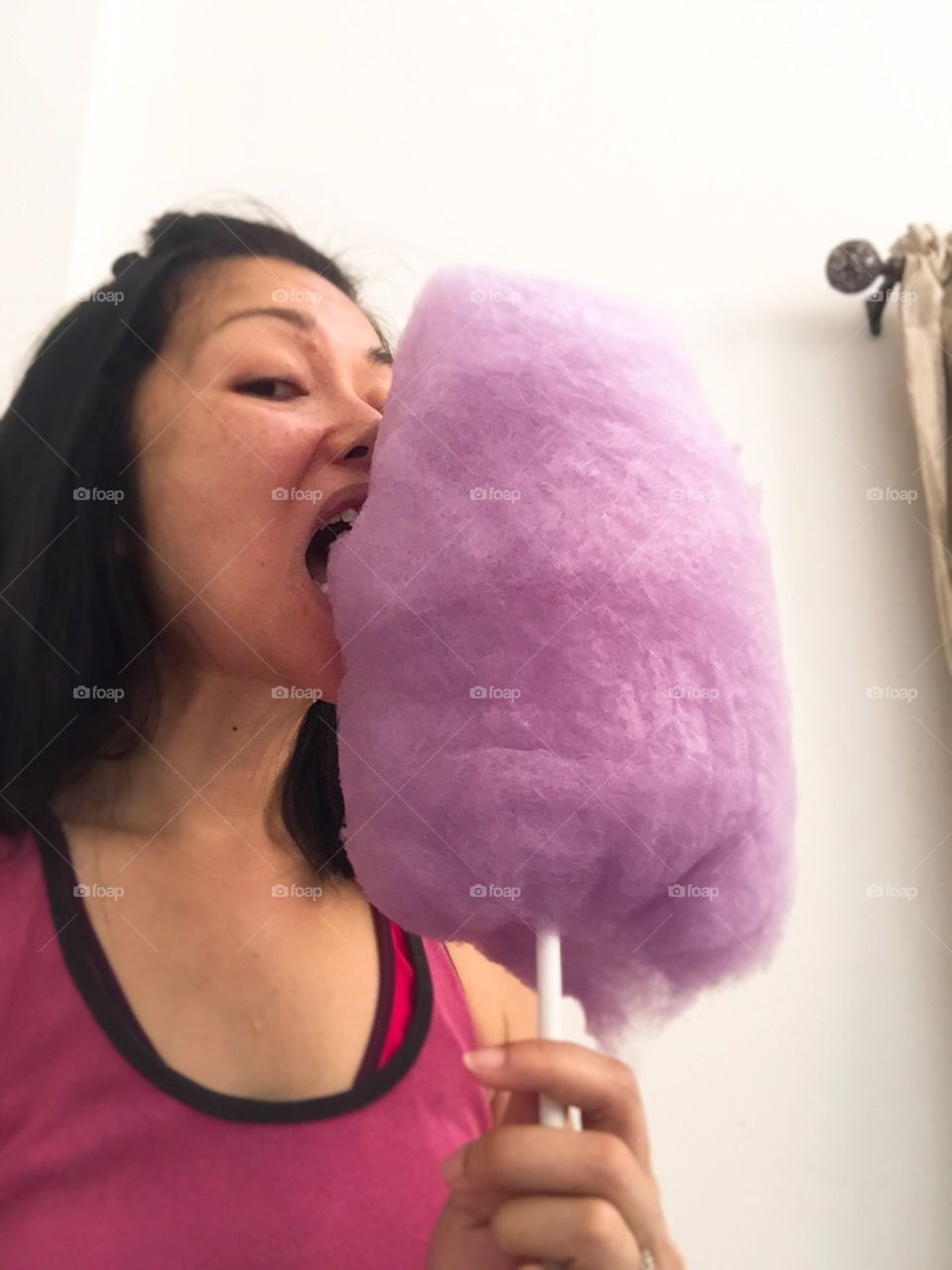 Blueberry cotton candy 