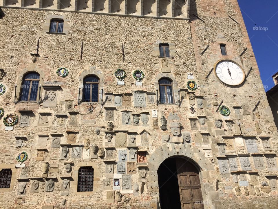 Castle in Italy. Castle in Italy