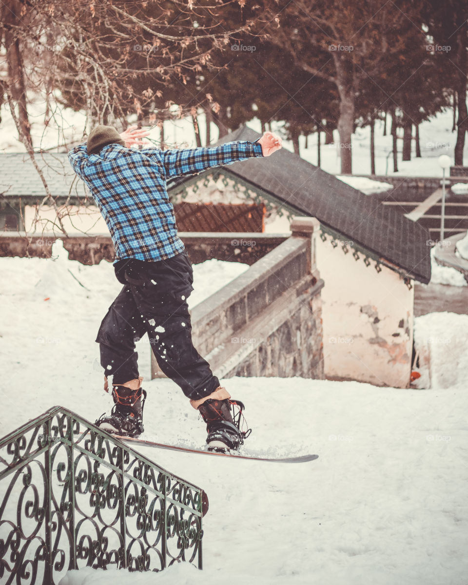 Snow, Skateboard, Skate, Winter, Skater