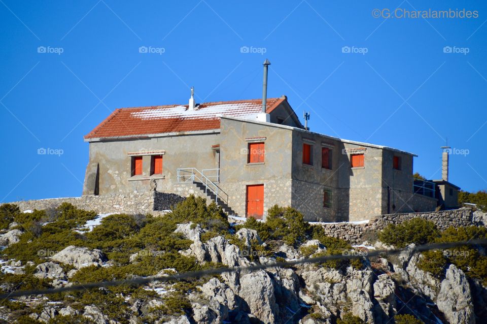 Trikala Korinthias snow resort, Hellas