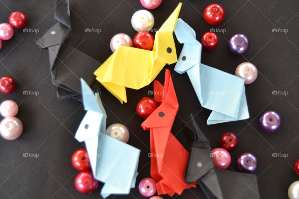 Rabbit origami