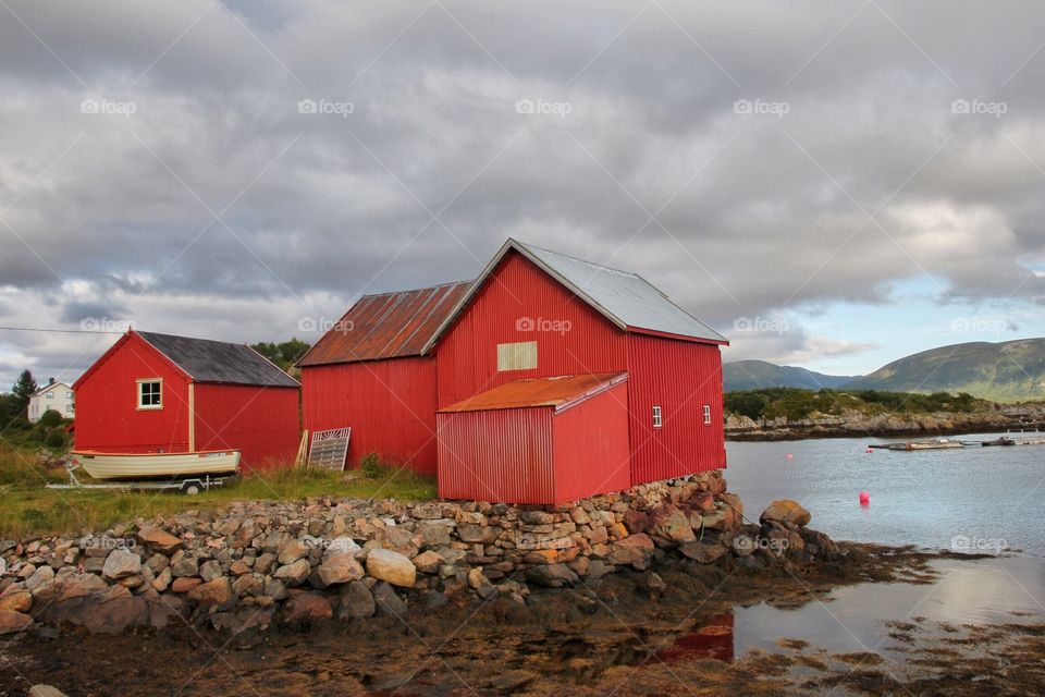 Village of Guvåg, Lofoten Islands