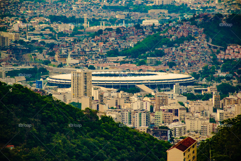 Maracana from above