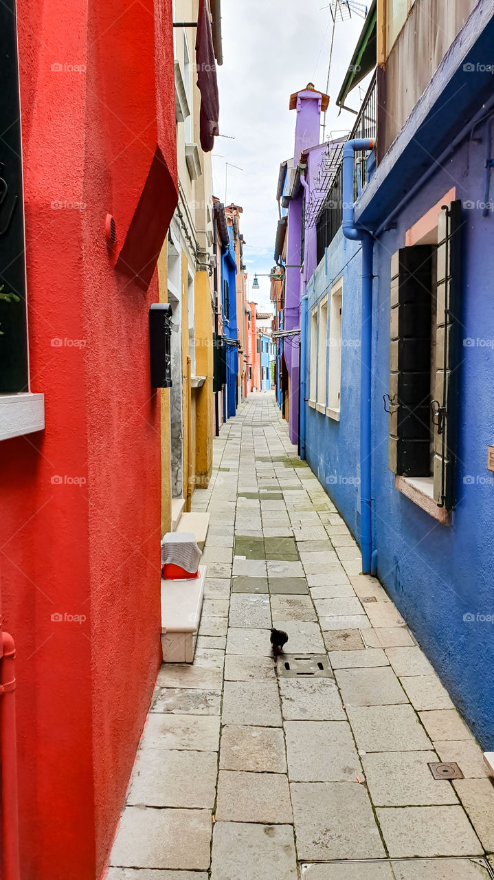 old street in venizia