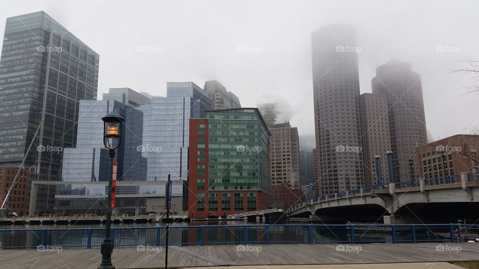 city fog