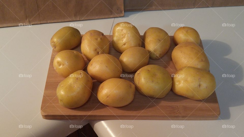 organic petite yellow potatoes