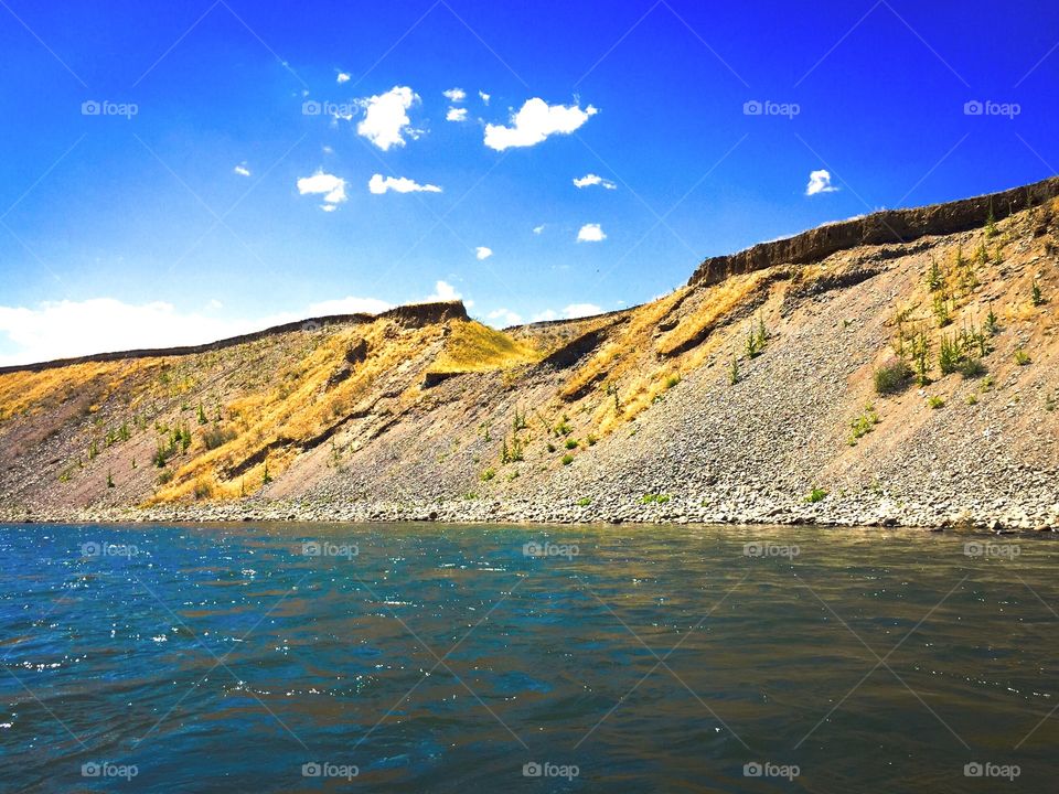 Scenic Yellowstone River 