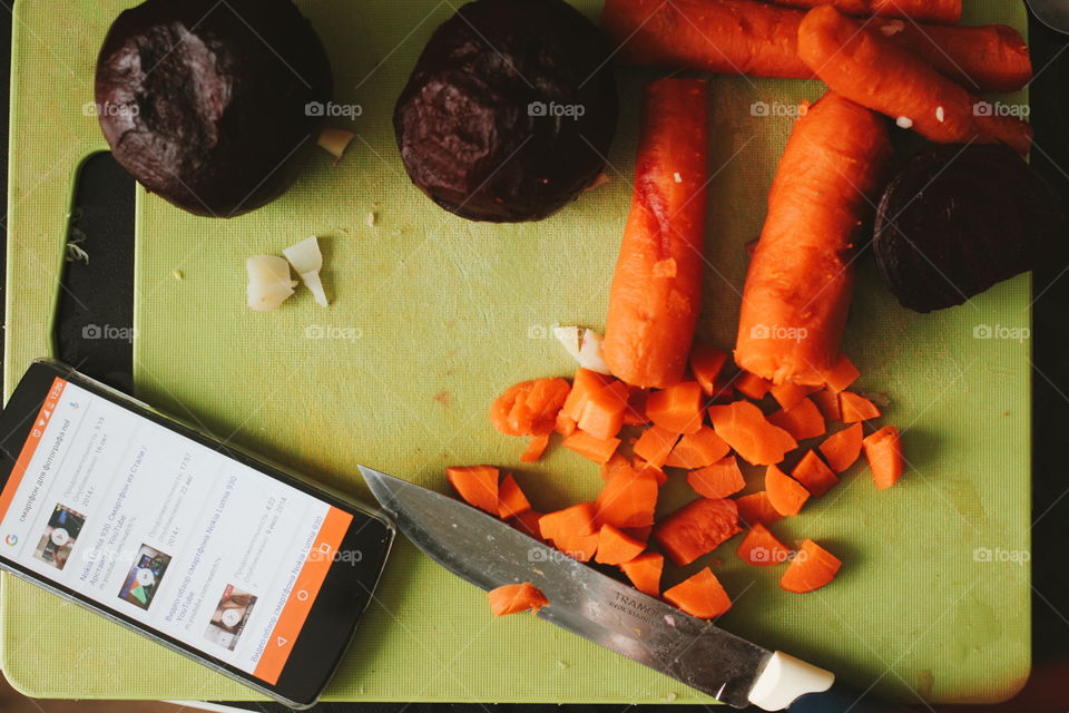 Food, Knife, No Person, People, Vegetable