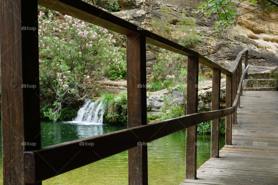 Lake#waterfall#nature#wood