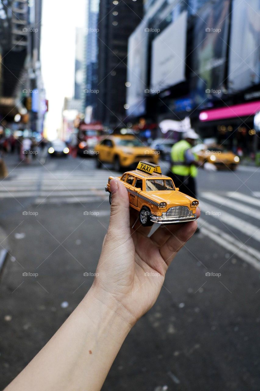 taxi new york city america