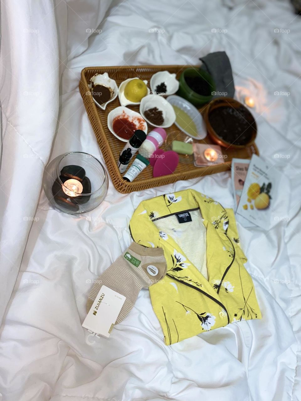 Fantastic view for skin care in home 