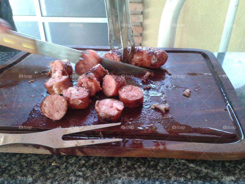Sausage barbecue