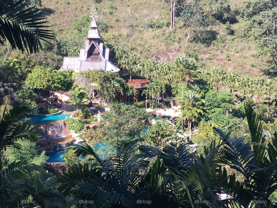 Beautiful pool from the resort!