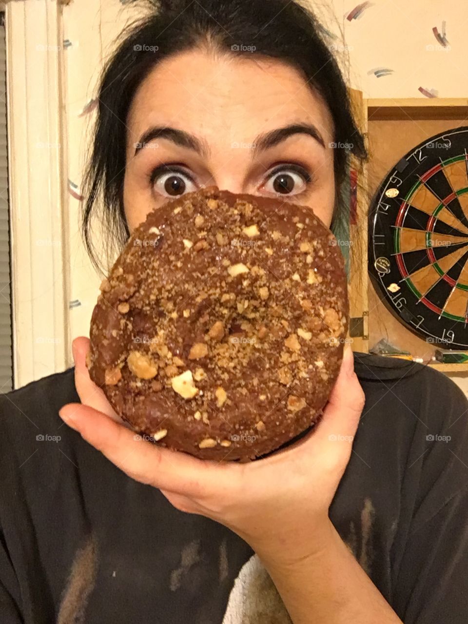 Donut as big as my face!