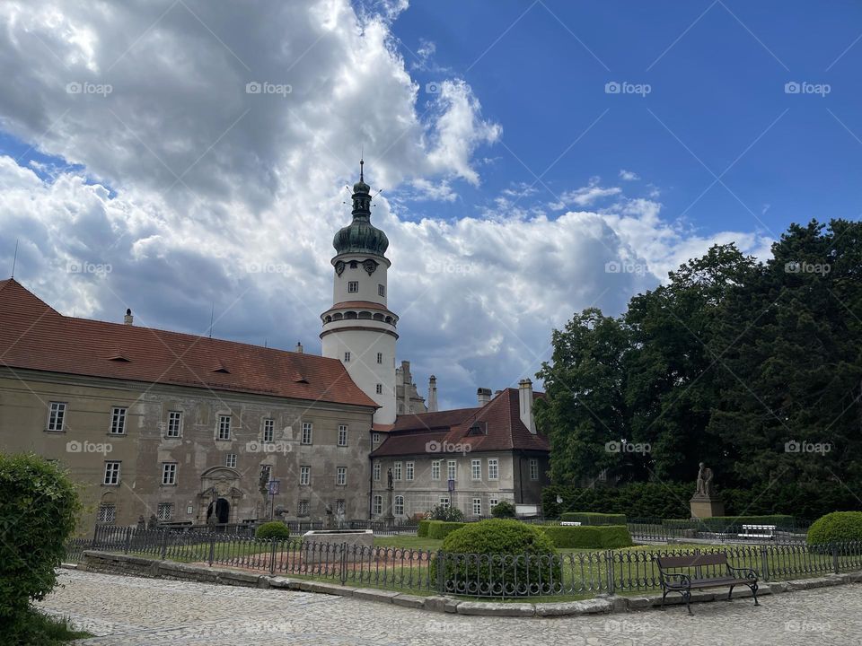 Ancient castle in Czech Republic 