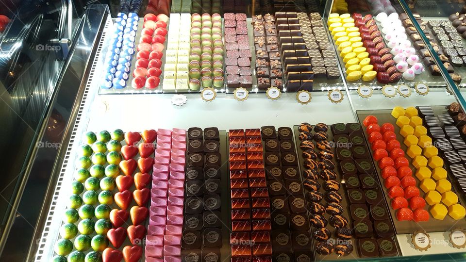 Colourful Chocolates