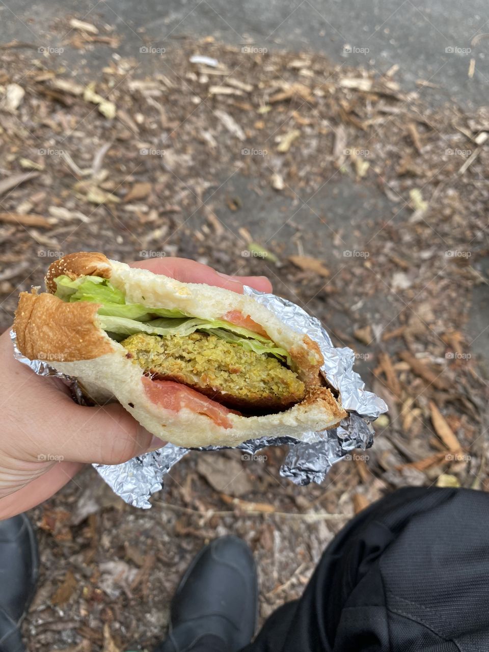 Comida en el camino