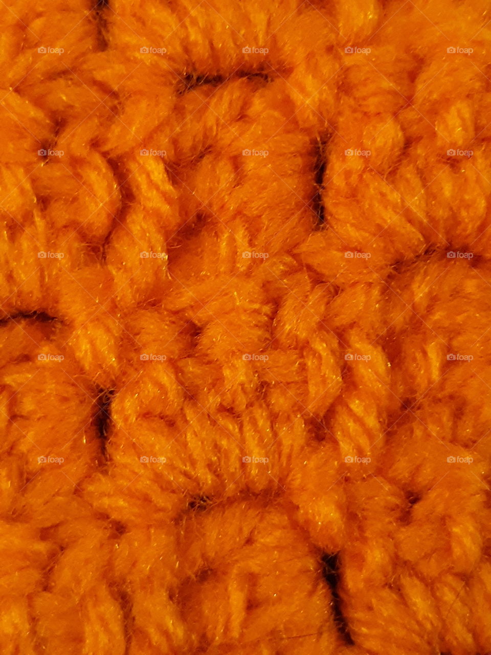 orange crochet stitch