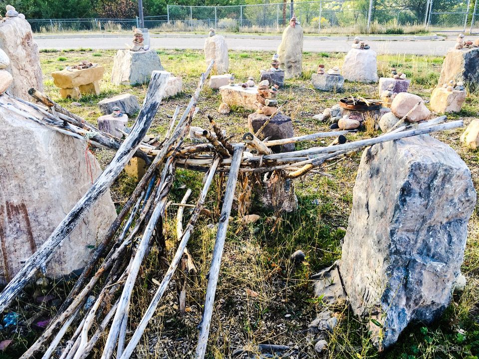 Stone circle