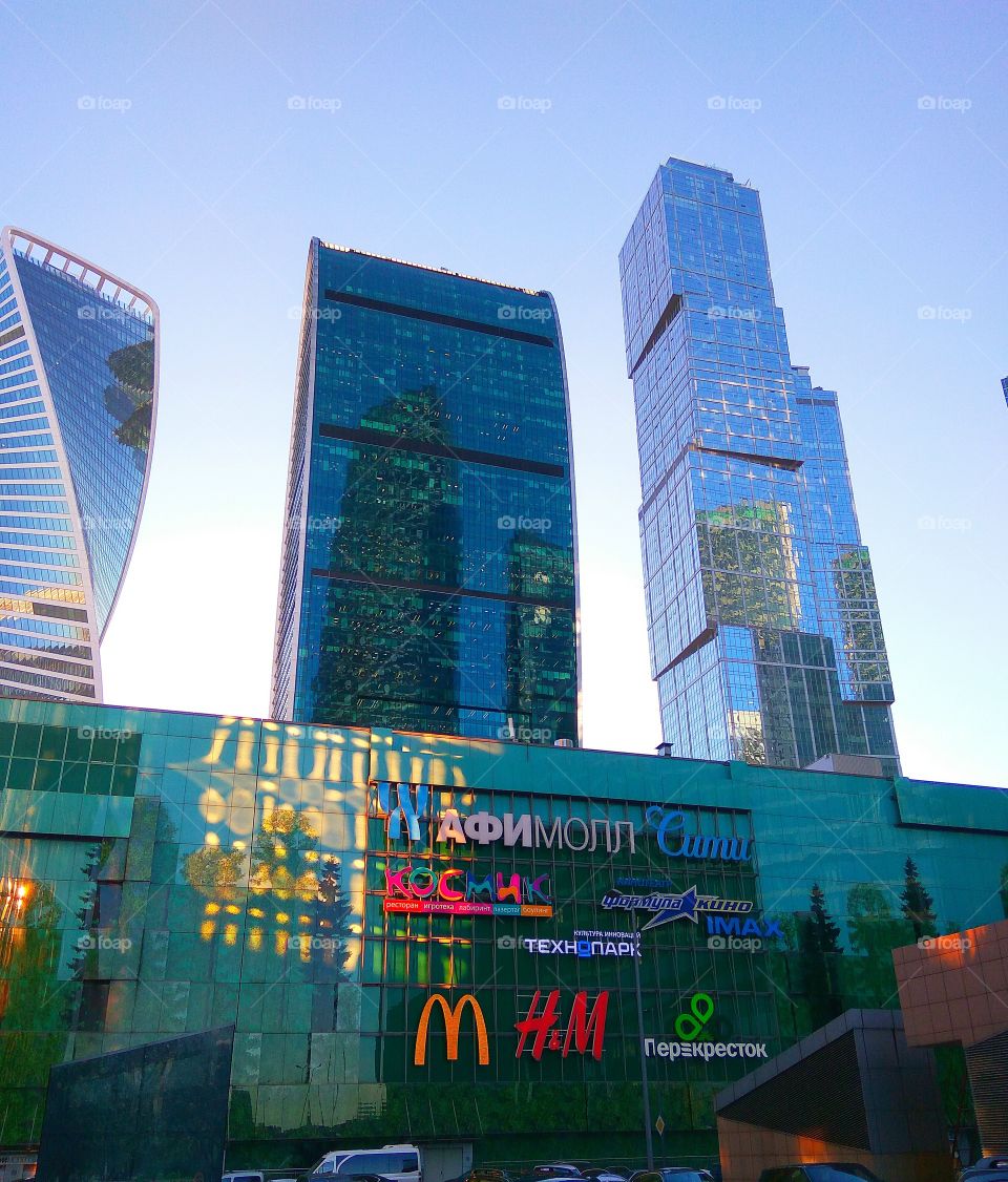 MoscowCity, business center