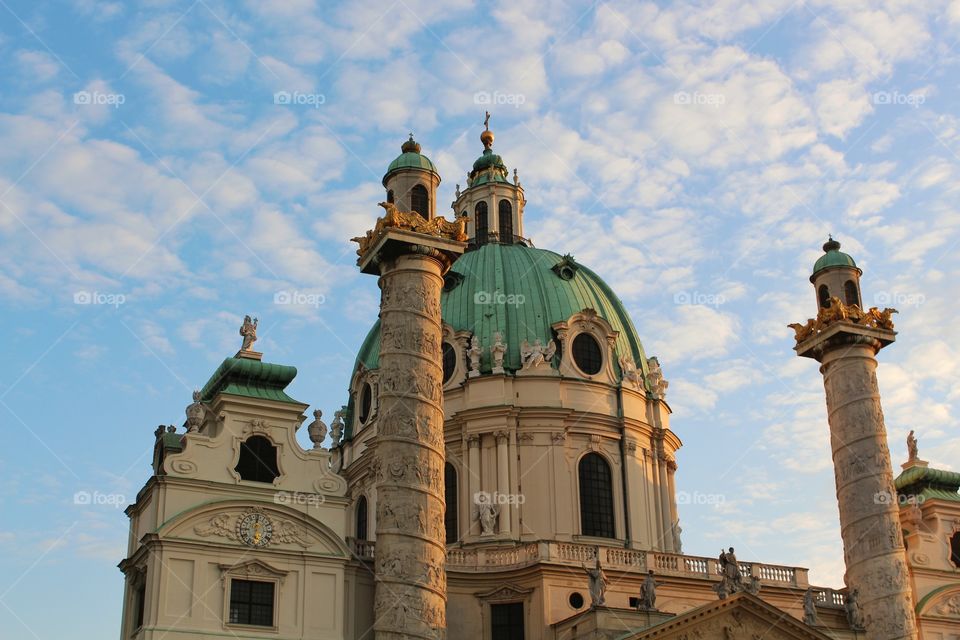 A beautiful church in Vienna
