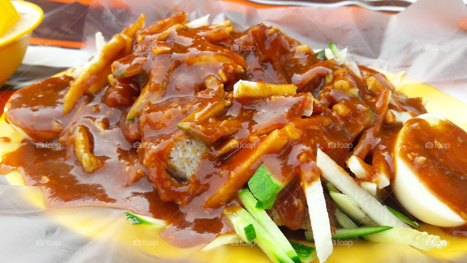 This is " Rojak " .Only at Malaysia's