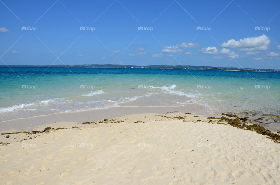 Crystal clear waters of Zanzibar