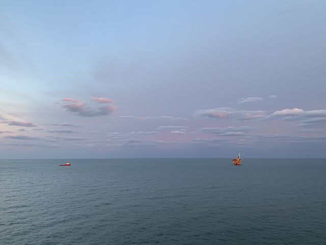 My serene country,serene ocean.