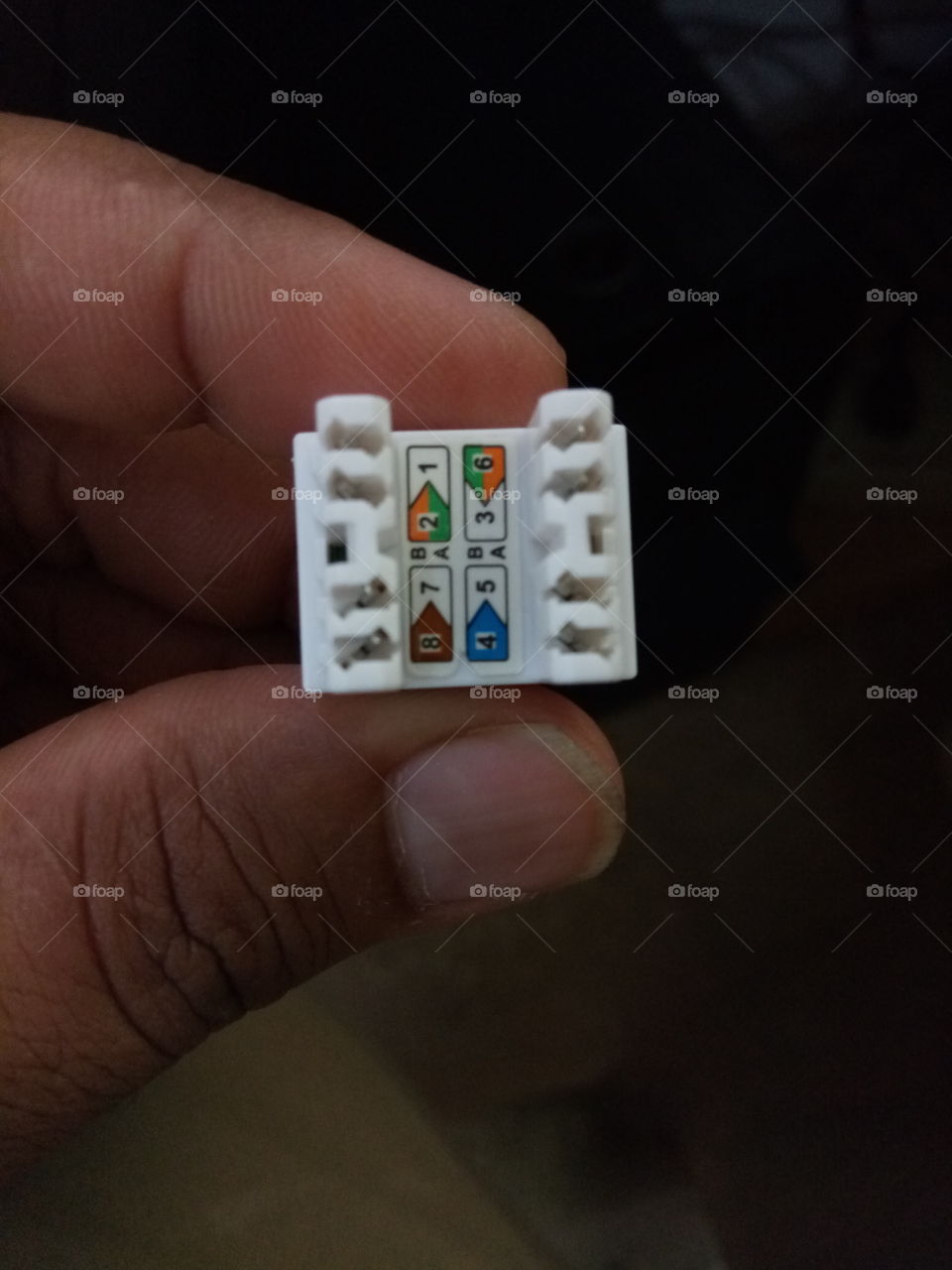 RJ45 CAT 6 OUTLET FOR INTERNET CONNECTION IT IS USED AS OUTLET FOR INTERNET CONNECTION IN YOUR COMPUTER OR ANY OTHER ONLINE MEDIA