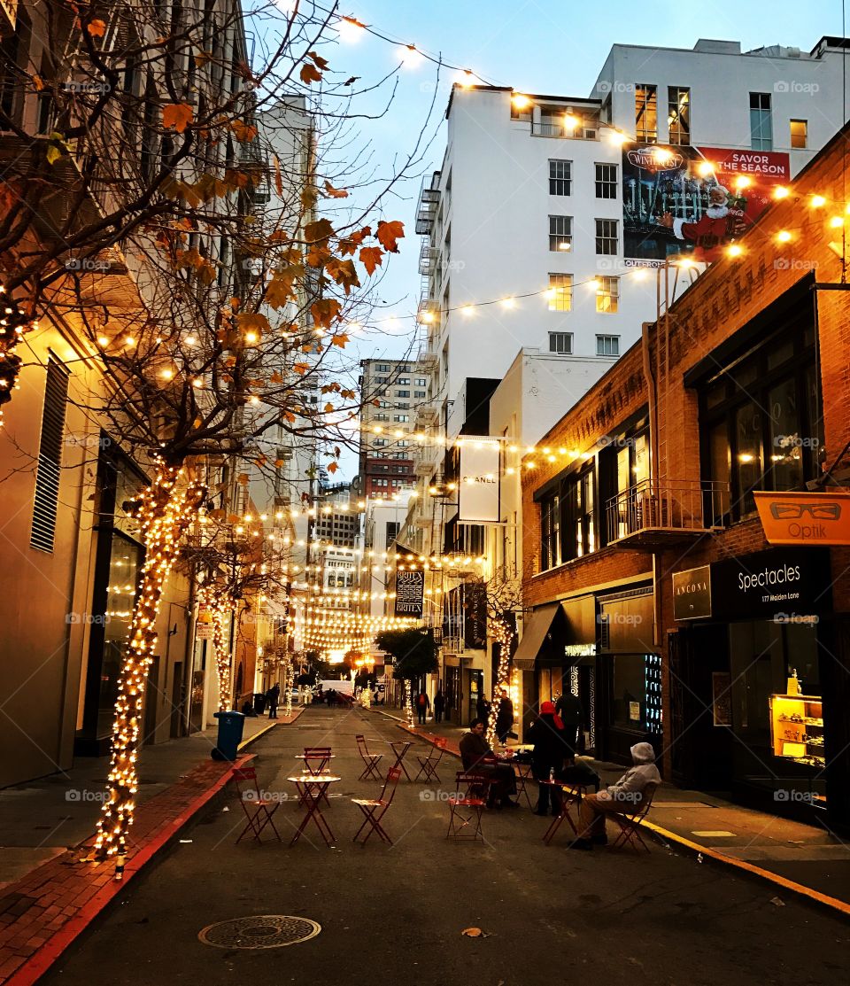 Maiden Lane in San Francisco