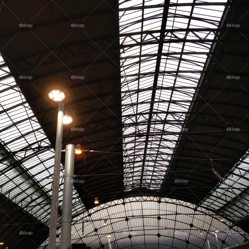 Queen Street train station roof