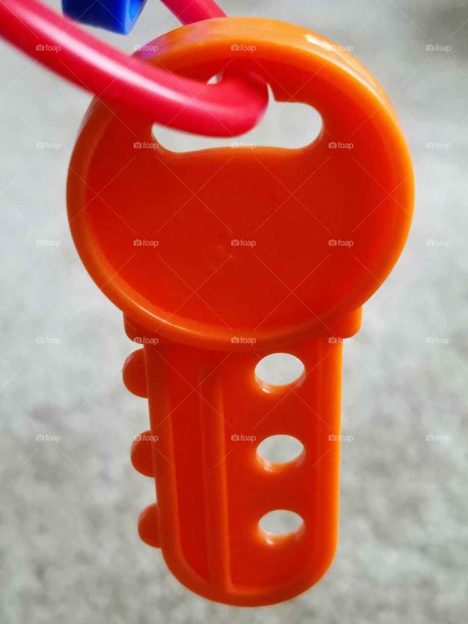 Bright Orange Key