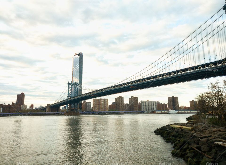 New York cityscape...DUMBO bridge