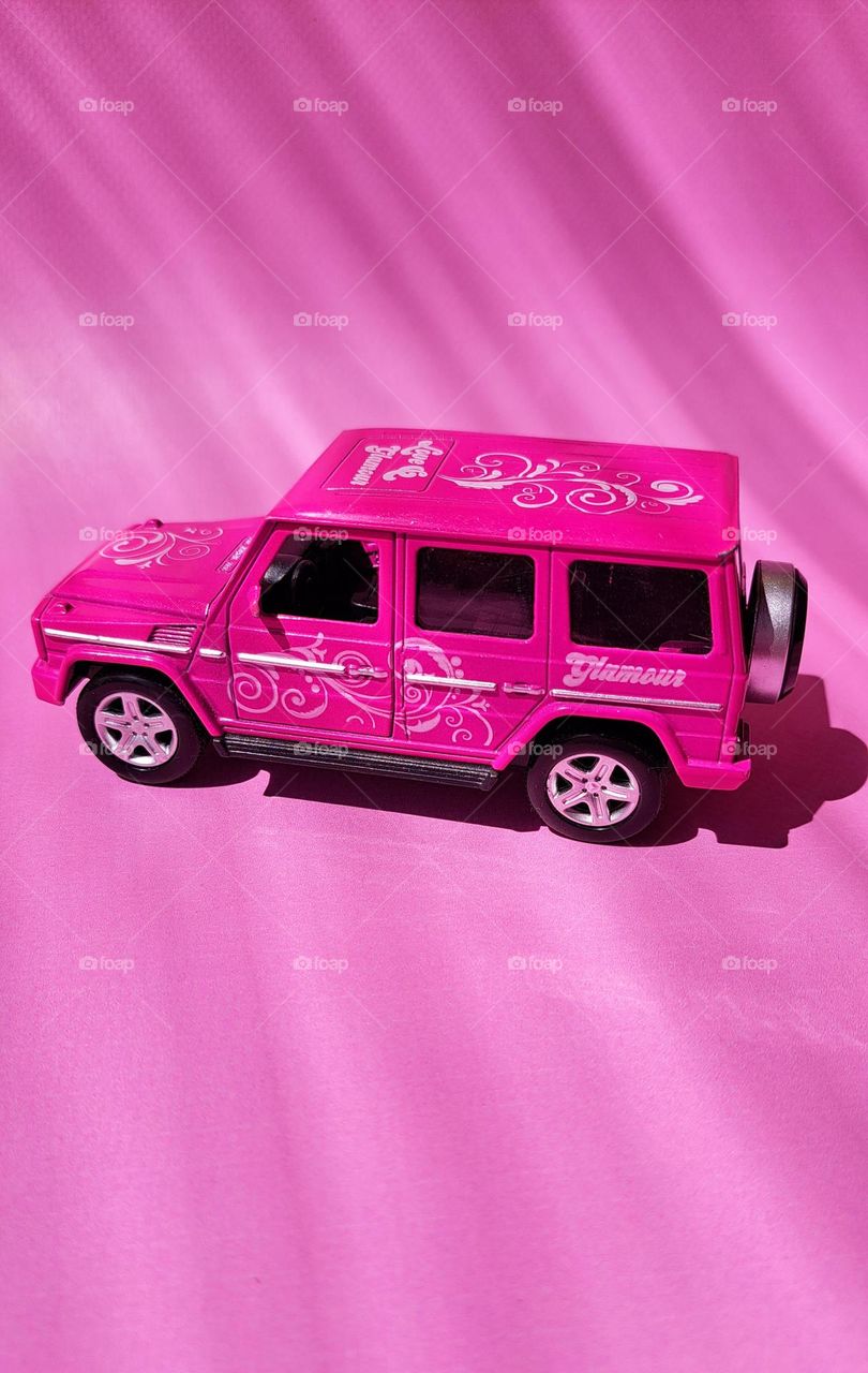 barbie car