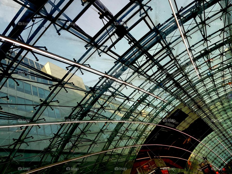 train station Frankfurt airport