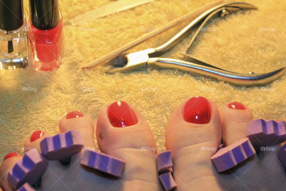 Home pedicure