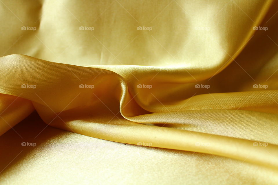 gold textile