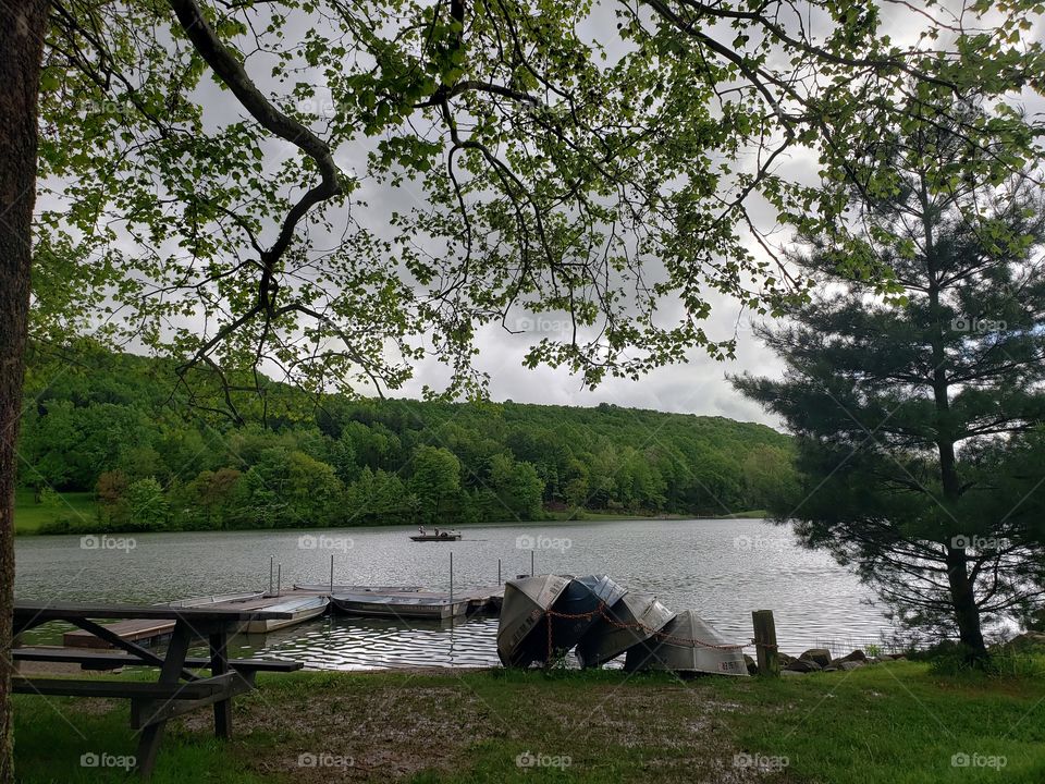 Keystone State Park Lake, Pennsylvania