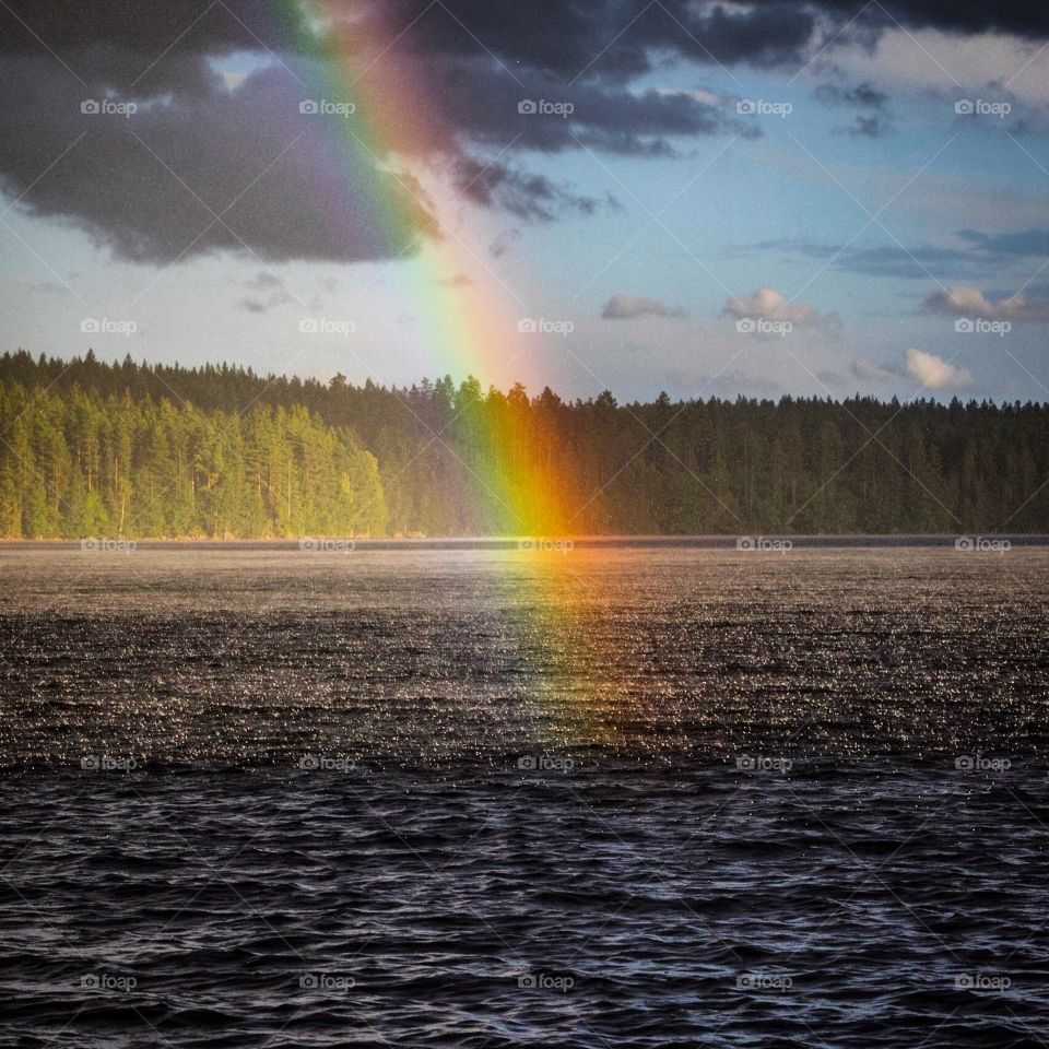 The end of the rainbow 