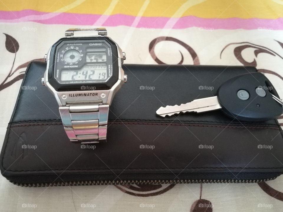 watch and wallets