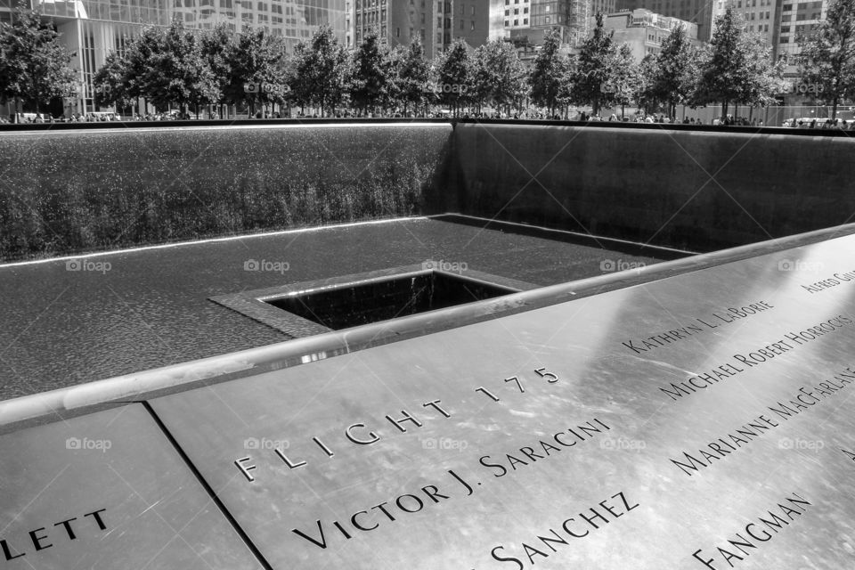 The World Trade Center Memorial, New York, NY