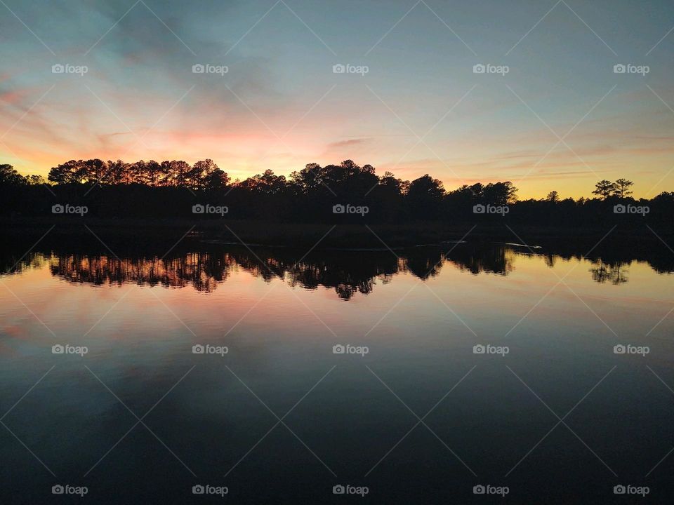 Chesapeake Sunset Inlet