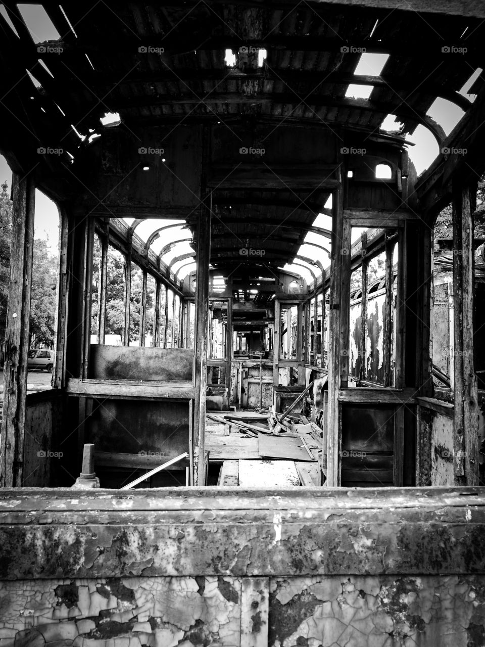 old tram