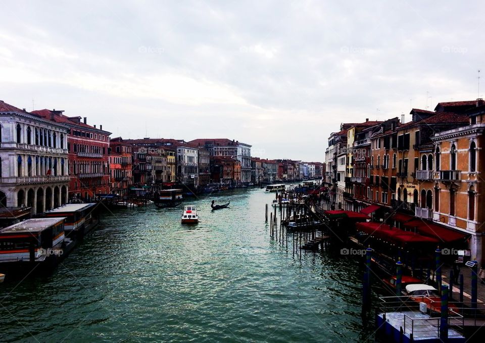 Crossing Venice