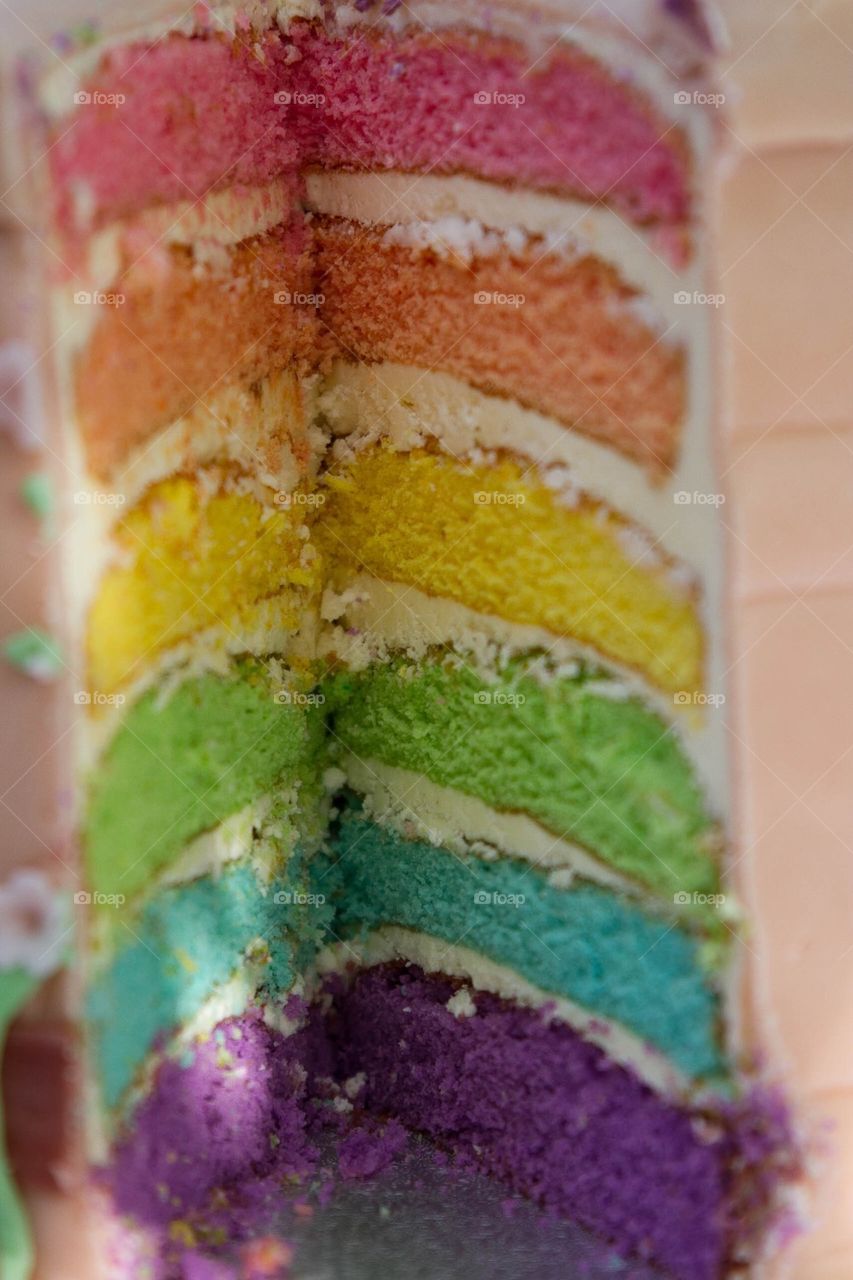 Rainbow Cake