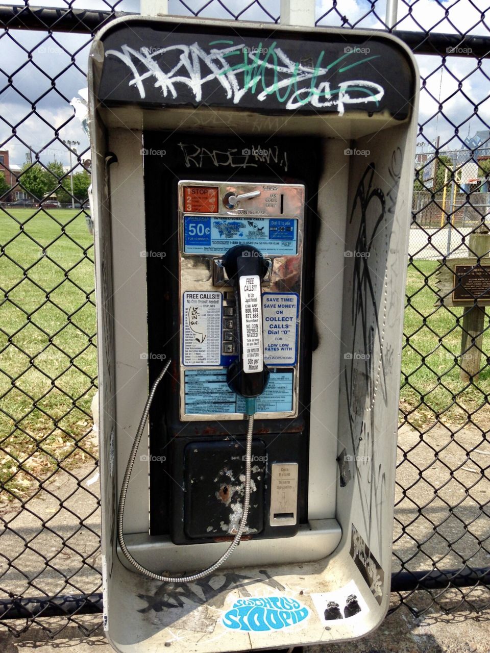Past Pay Phone