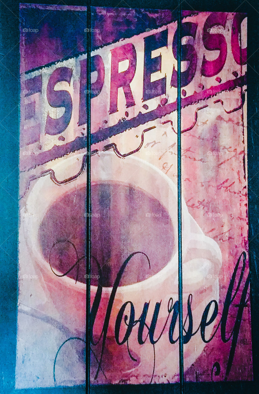 Espresso in cup