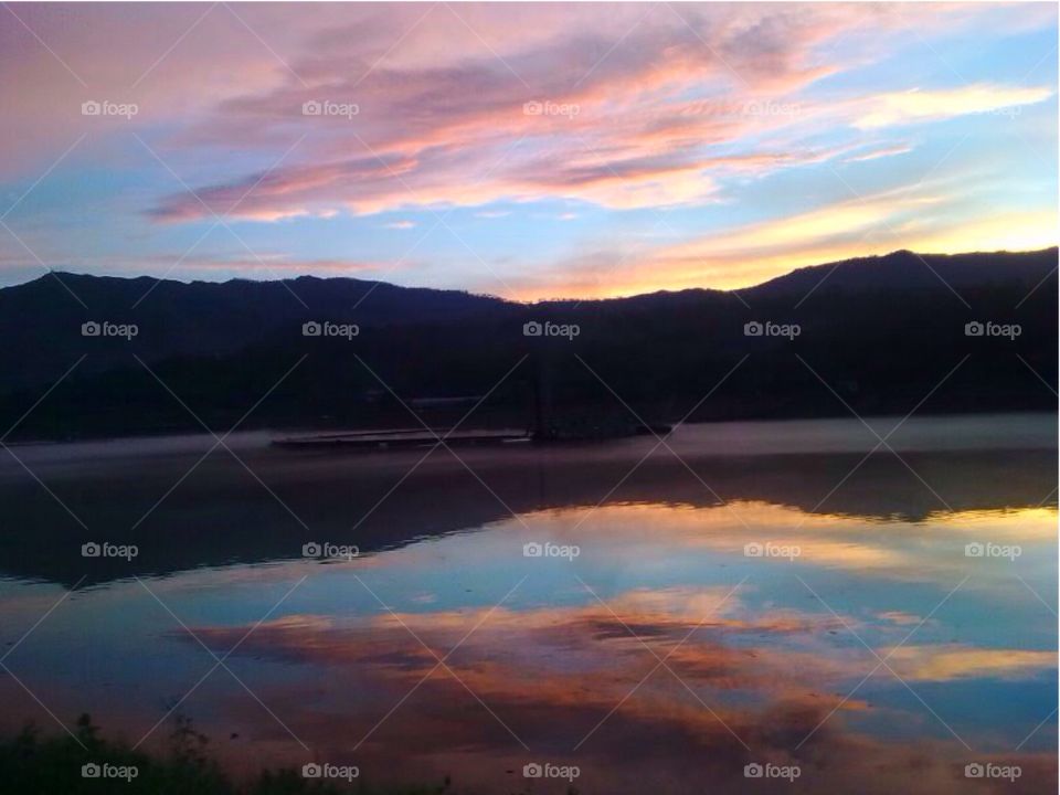 Autumn Rain Reflection.