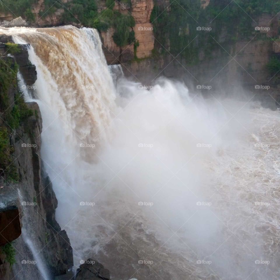 Beautiful water falls