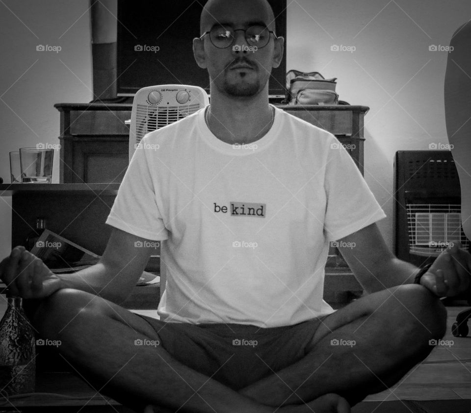 Tranquil Flames: Embracing Serenity through Meditation